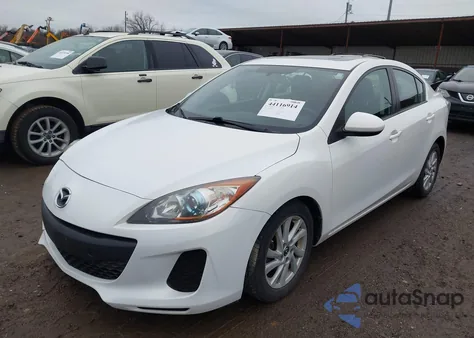 2013 Mazda Mazda3 I Touring из США, поврежденный, VIN JM1BL1V72D1816557